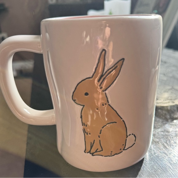 NWT Rae Dunn Pink 'Some Bunny to Love' Mug - Picture 4 of 4